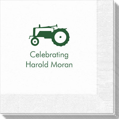 Tractor Napkins